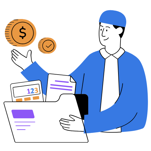 bookkeeping and payroll icon
